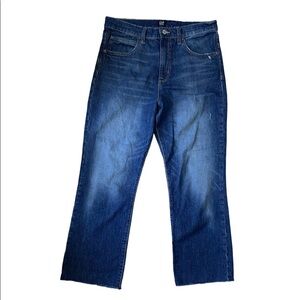 Gap Distressed‎ Ankle Flare Jeans